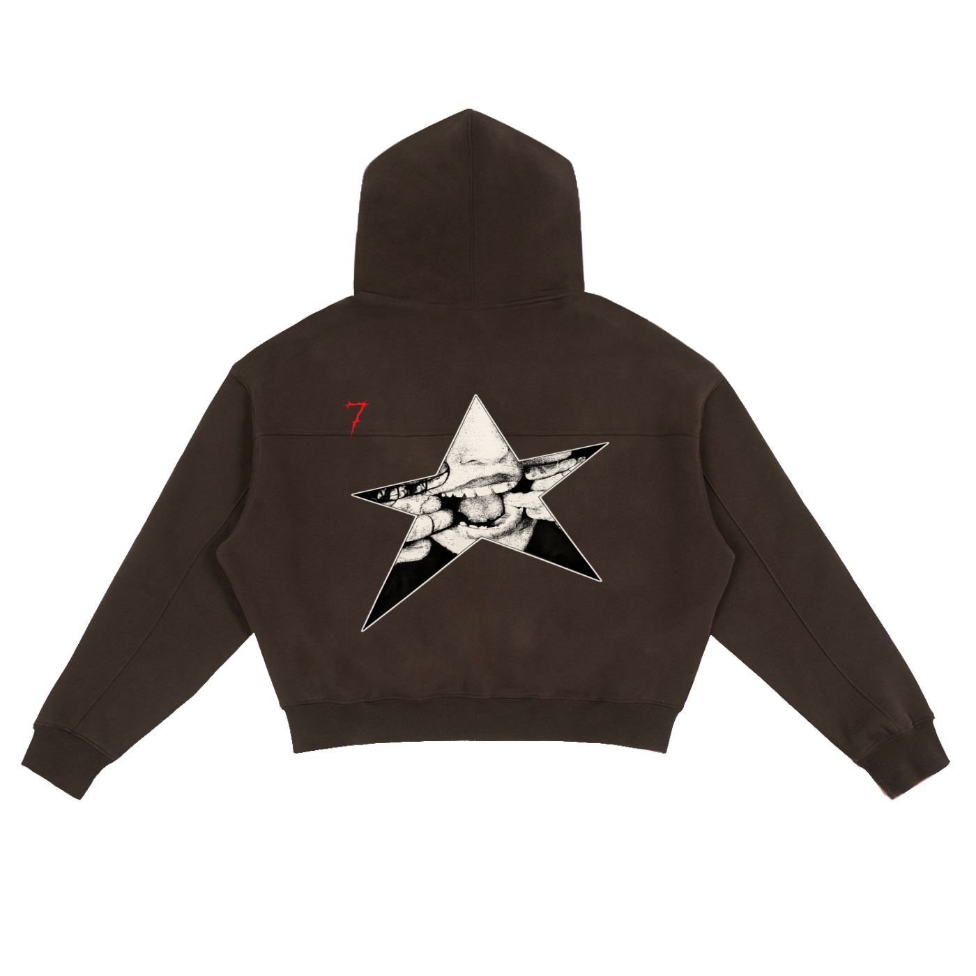 Fleece Zip-Up Boxy Hoodie