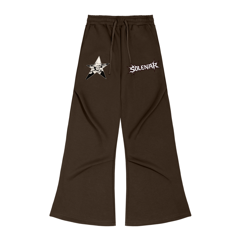 Wide Leg Drawstring Sweatpants