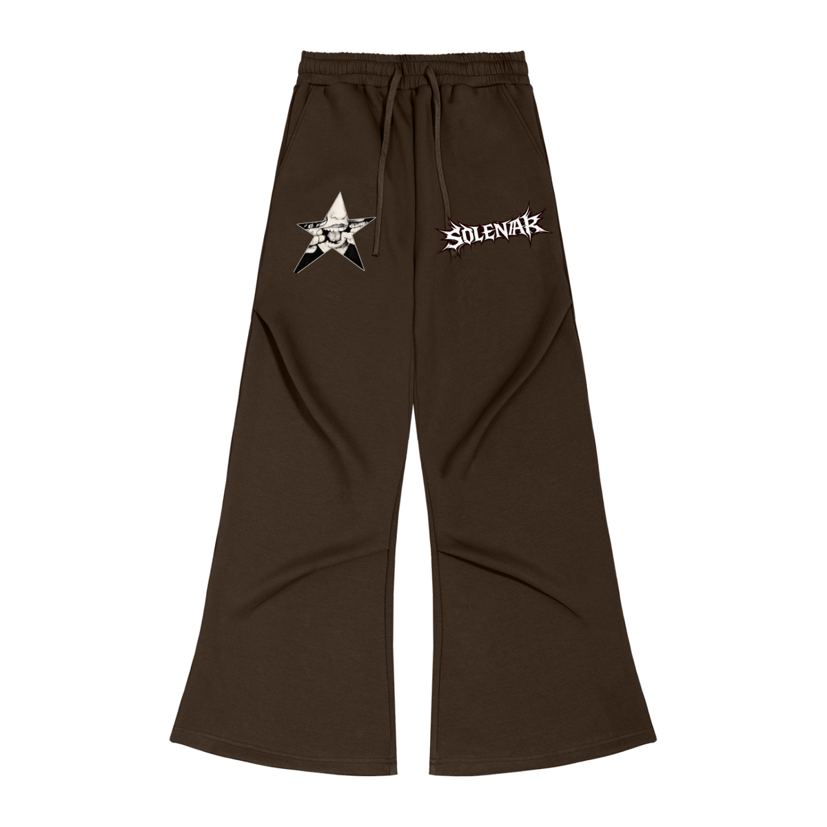 Wide Leg Drawstring Sweatpants