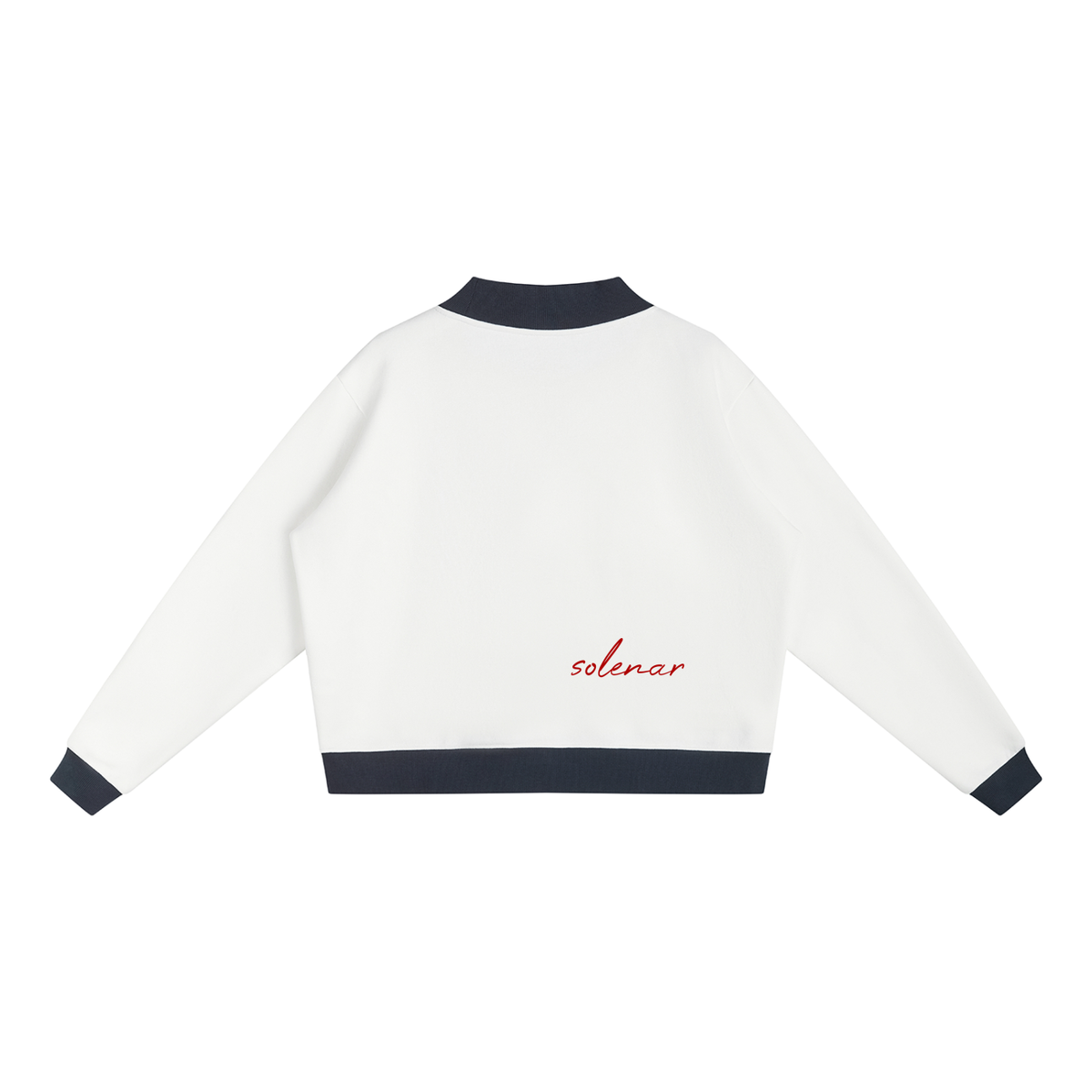 Women’s Mock Neck Crewneck Sweatshirt