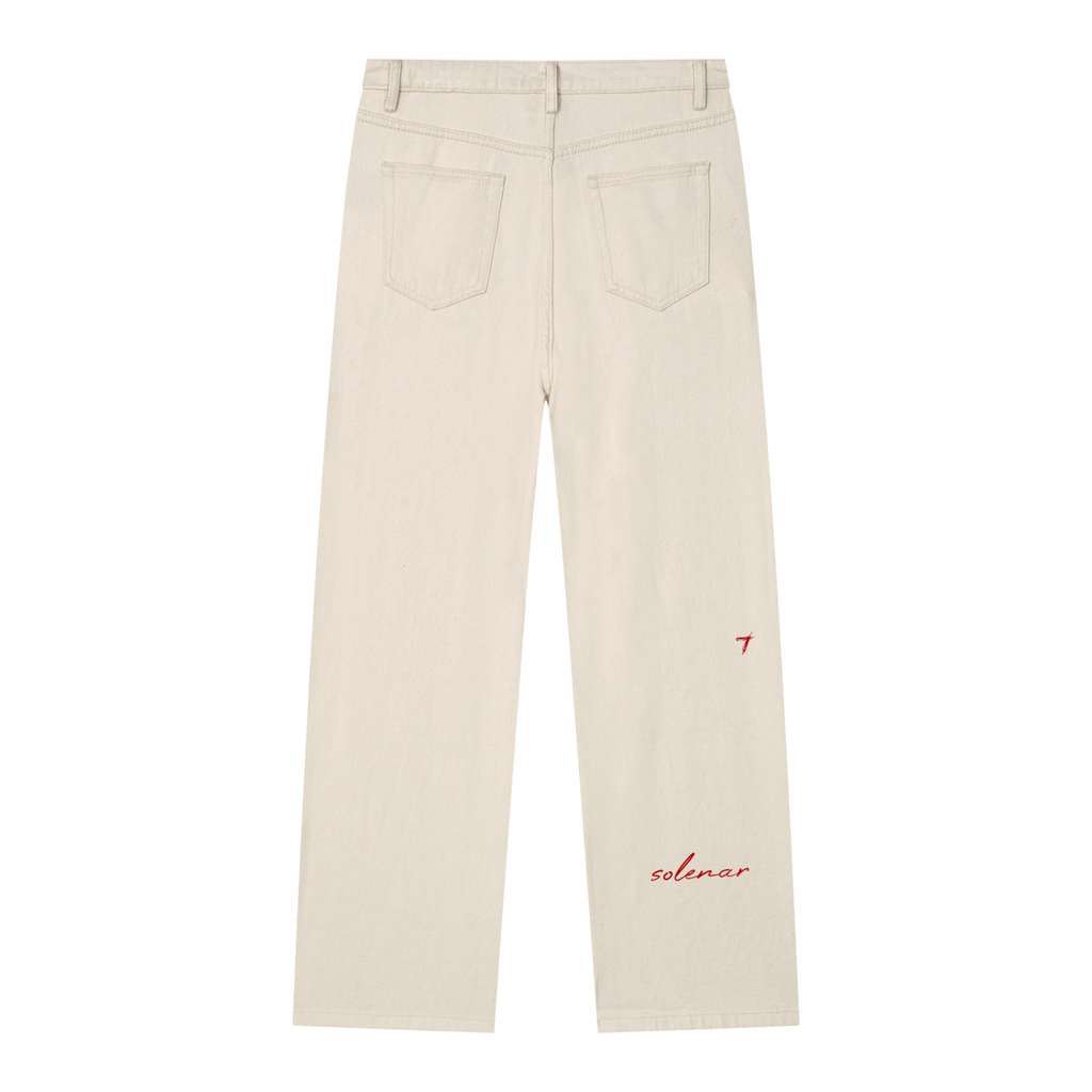 Men’s Vintage Wash Straight Leg Jeans