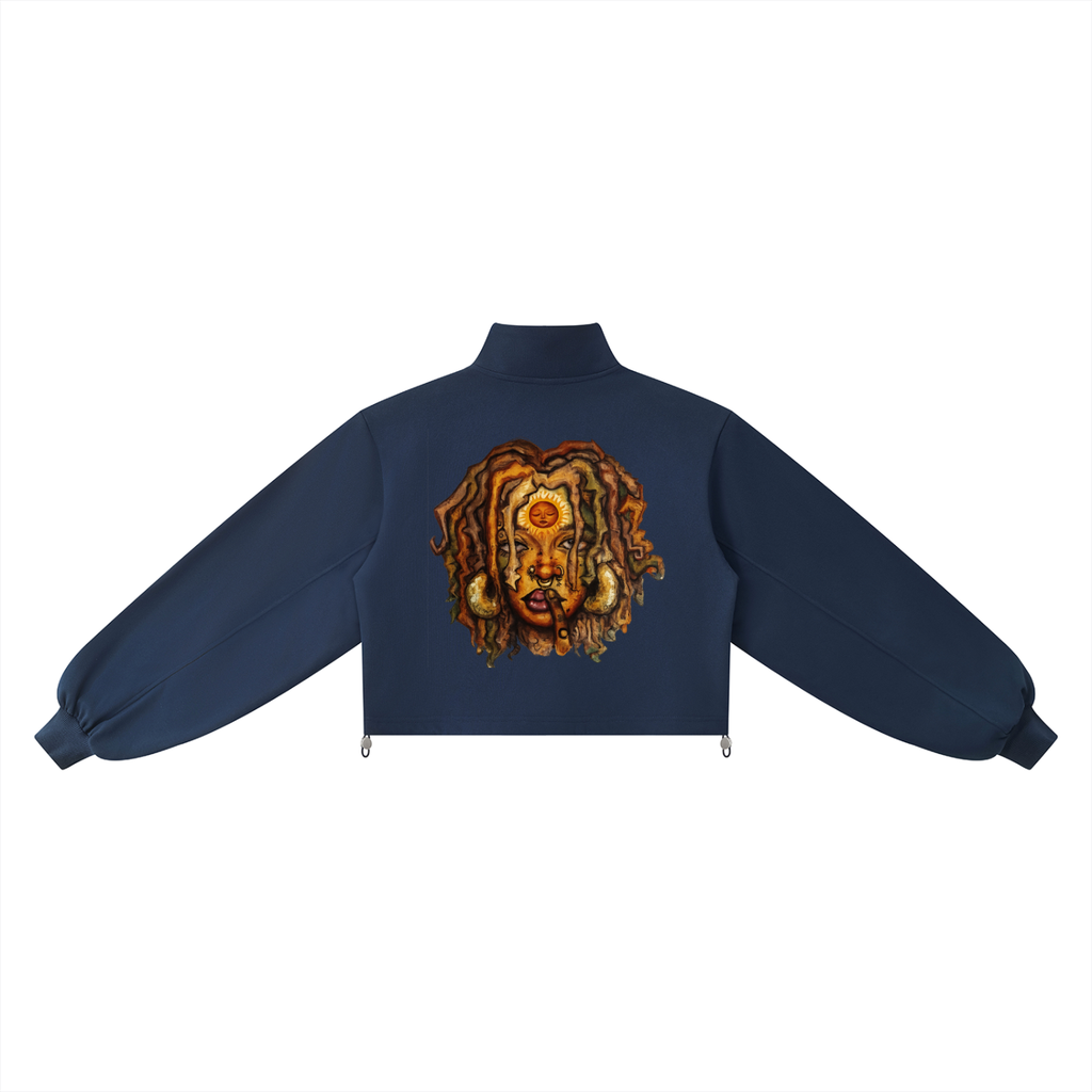 Women’s Mock-Neck Quarter-Zip Sweatshirt