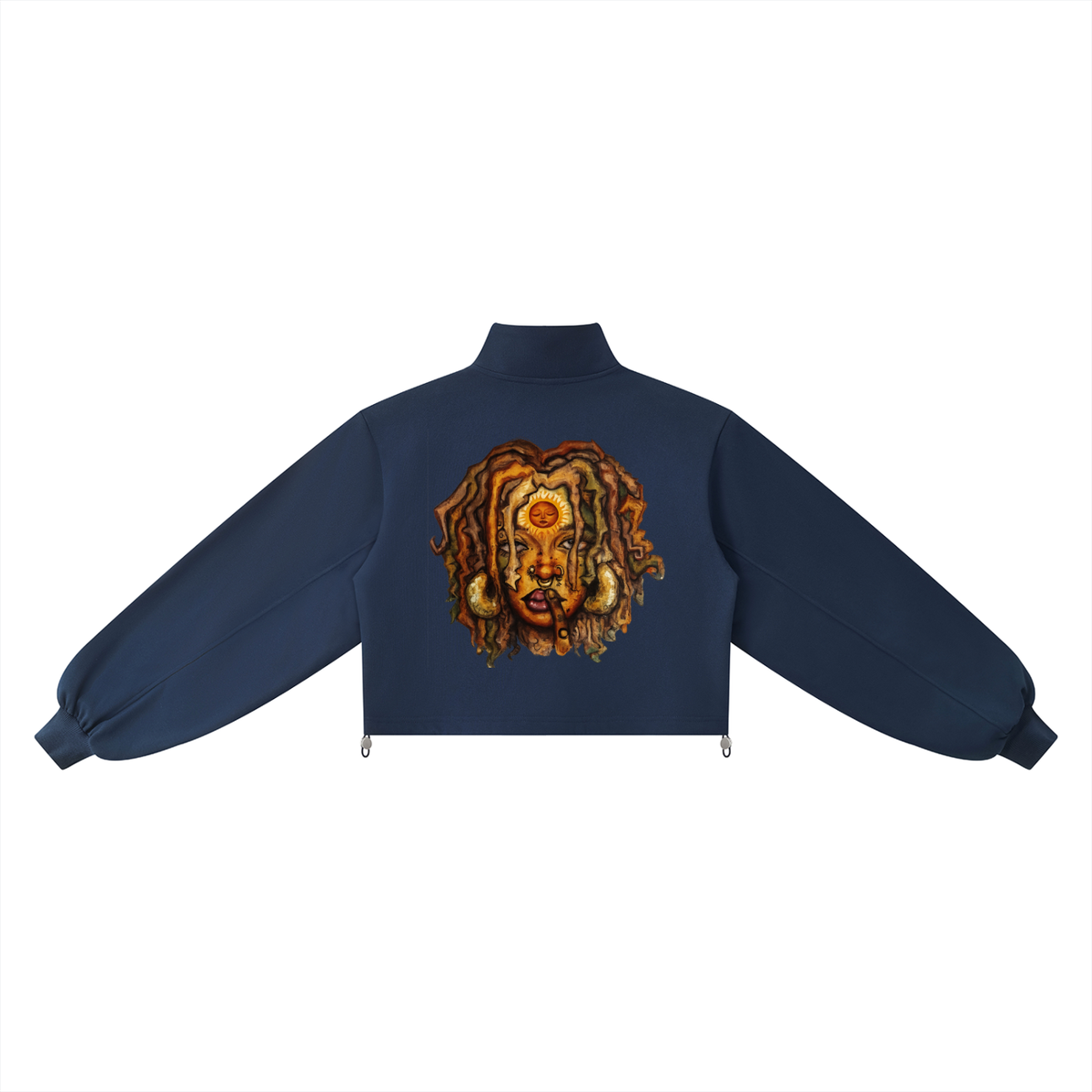 Women’s Mock-Neck Quarter-Zip Sweatshirt