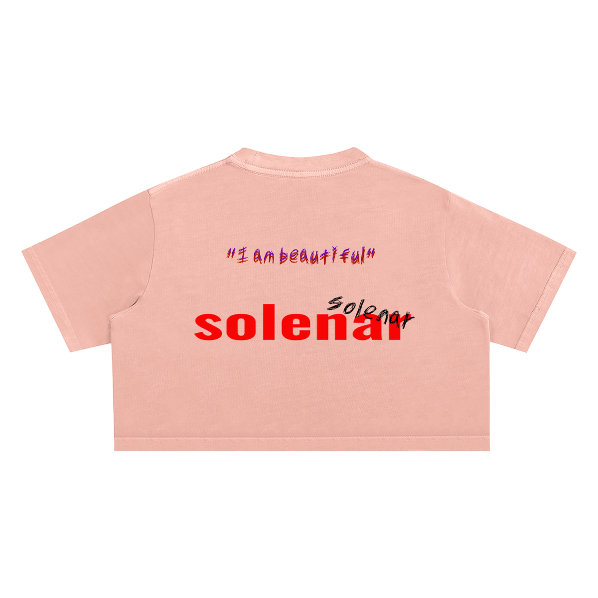 Snow Washed Crop Top