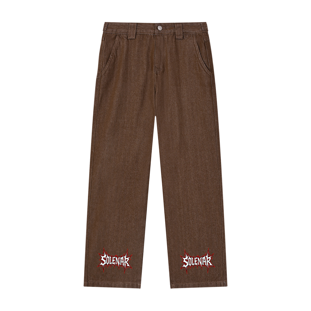 solenar Men’s Straight Leg Jeans