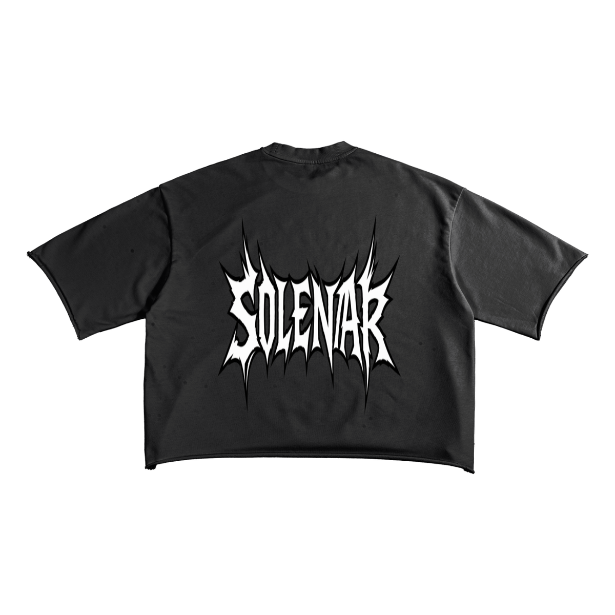 French Terry Raw Edge T-Shirt