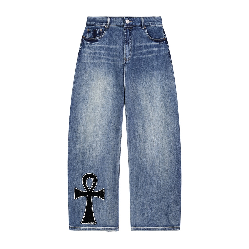 Sun Fade Heavyweight Denim Jeans