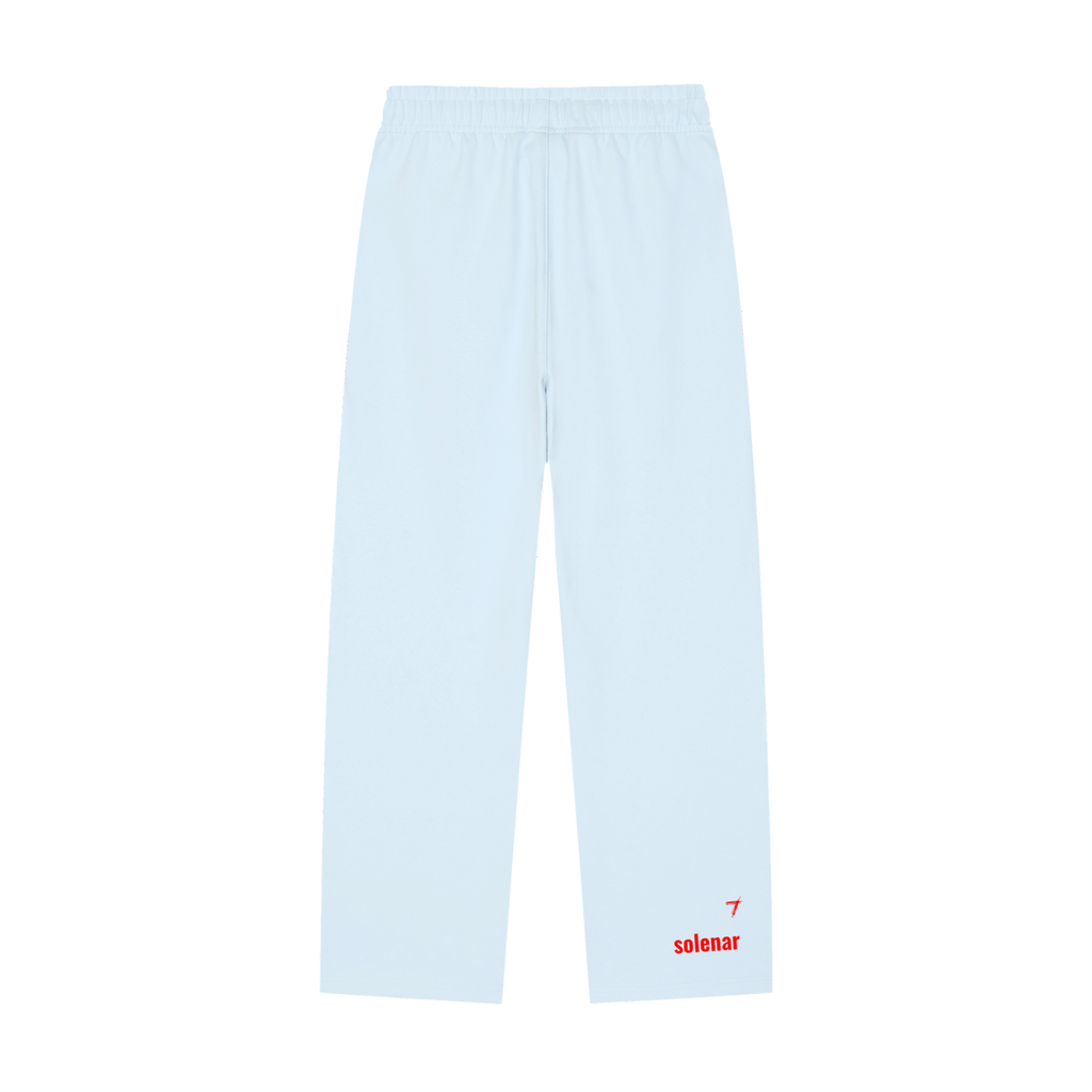 Ankh Solid Color Straight-Leg Sweatpants