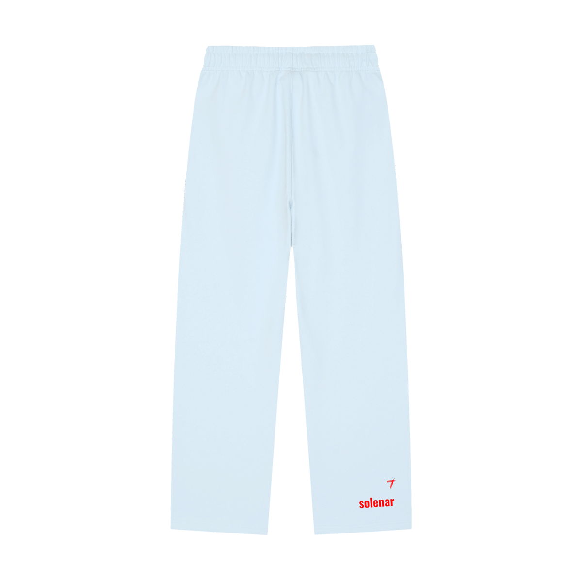 Ankh Solid Color Straight-Leg Sweatpants