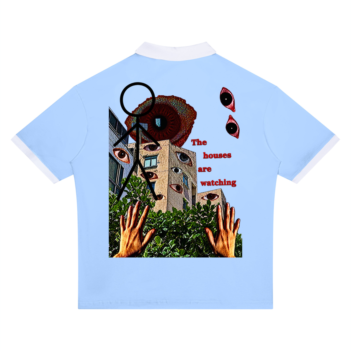 hello there Block Polo Shirt