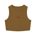 Women's Tight Crewneck Crop Tank Top