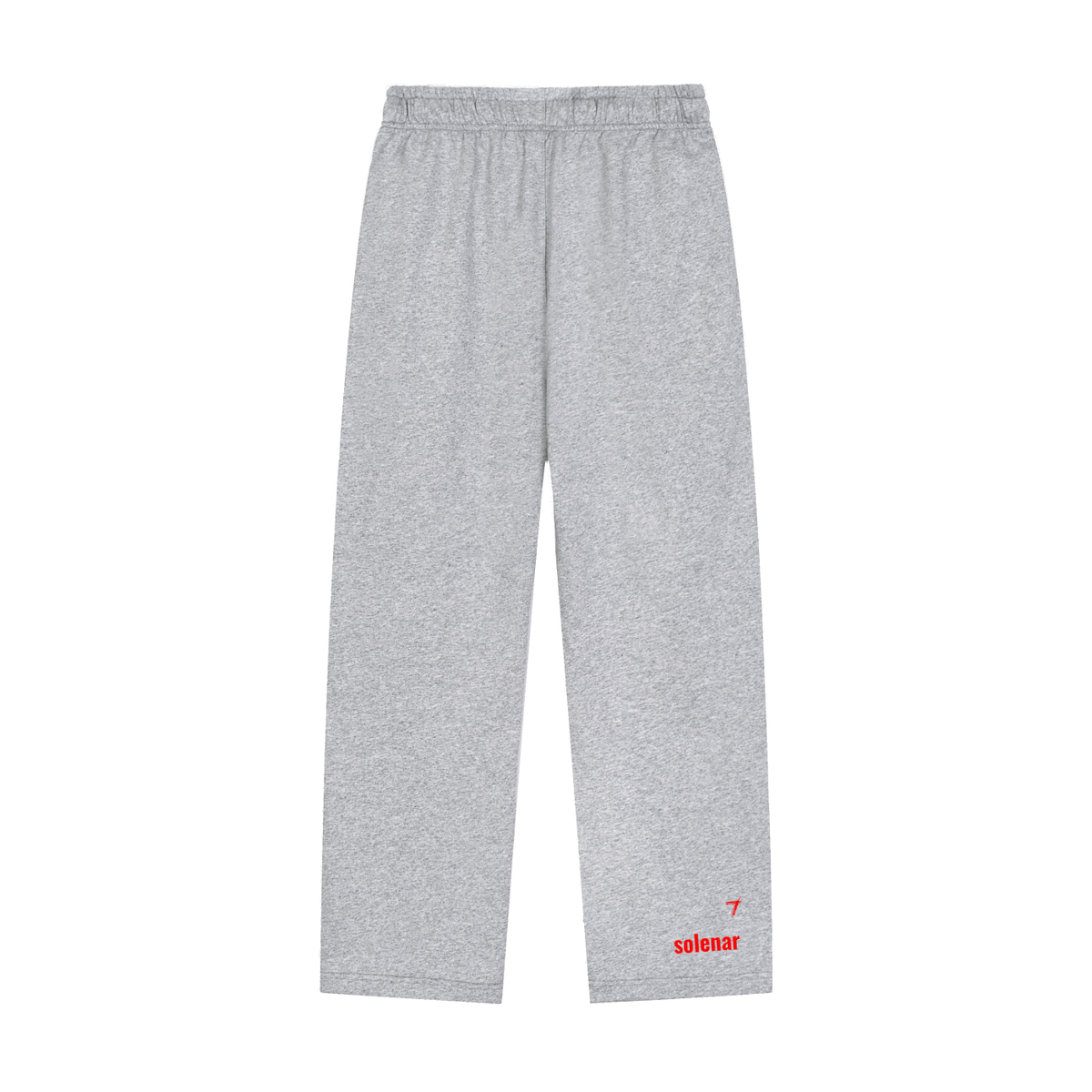 Ankh Solid Color Straight-Leg Sweatpants