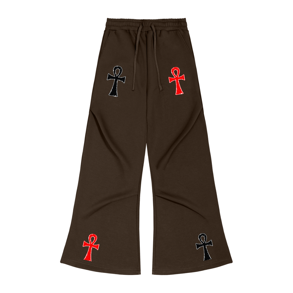 Wide Leg Drawstring Sweatpants