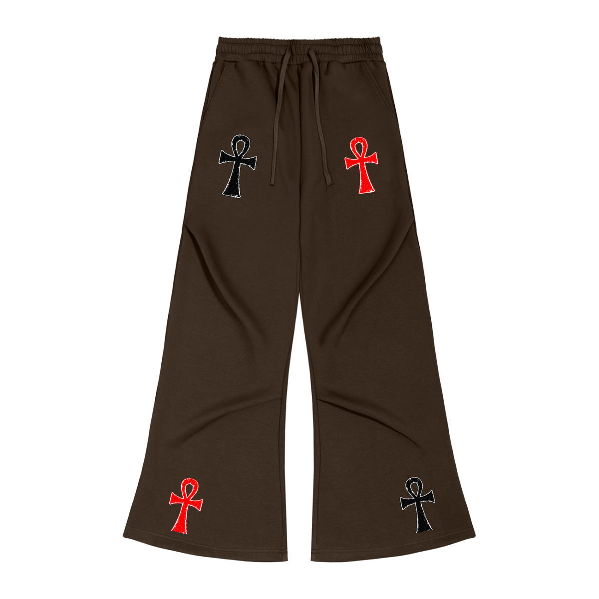Wide Leg Drawstring Sweatpants