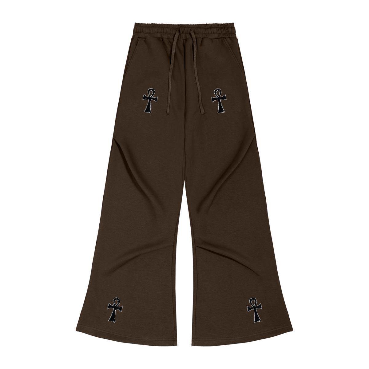 Wide Leg Drawstring Sweatpants