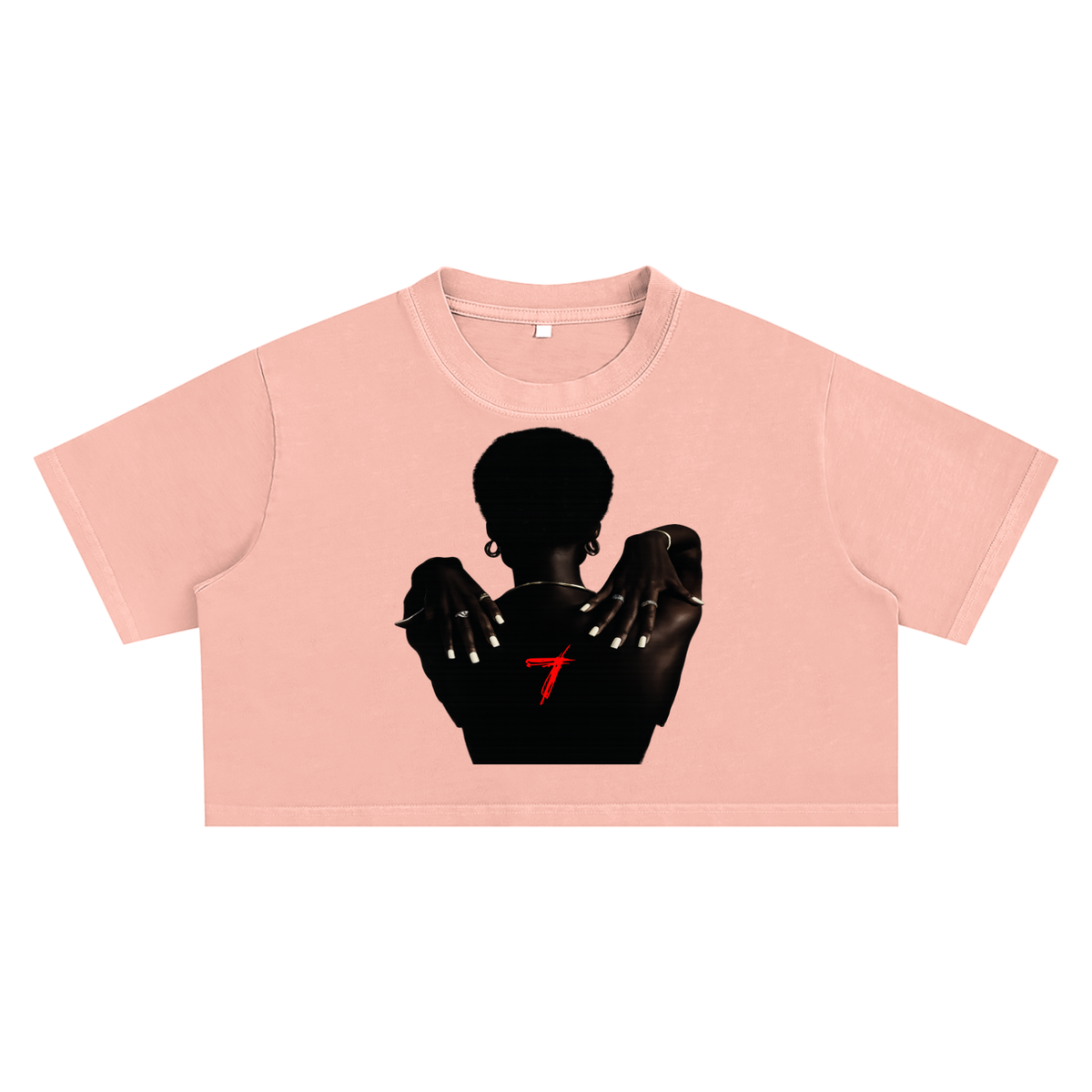 Snow Washed Crop Top