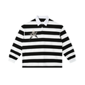 Color Block Stripe Polo Shirt