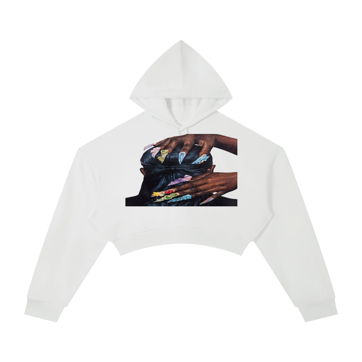 Woman's Essential Cropped Hoodie