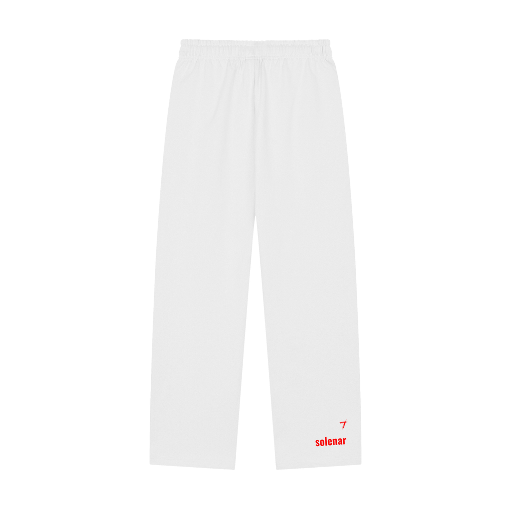 Ankh Solid Color Straight-Leg Sweatpants