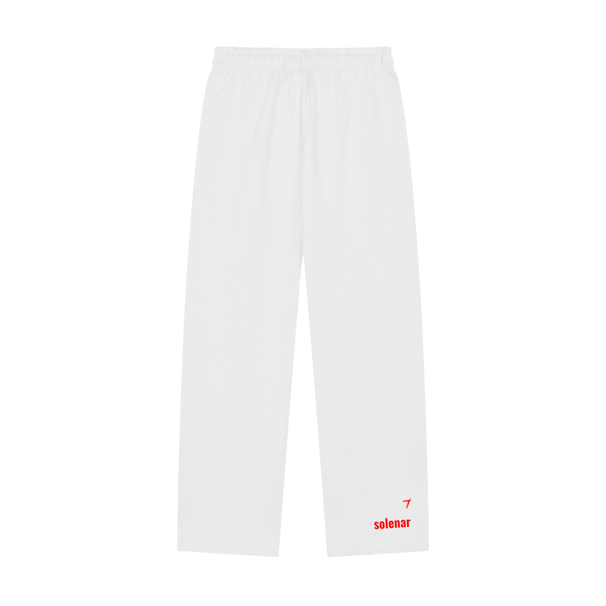 Ankh Solid Color Straight-Leg Sweatpants