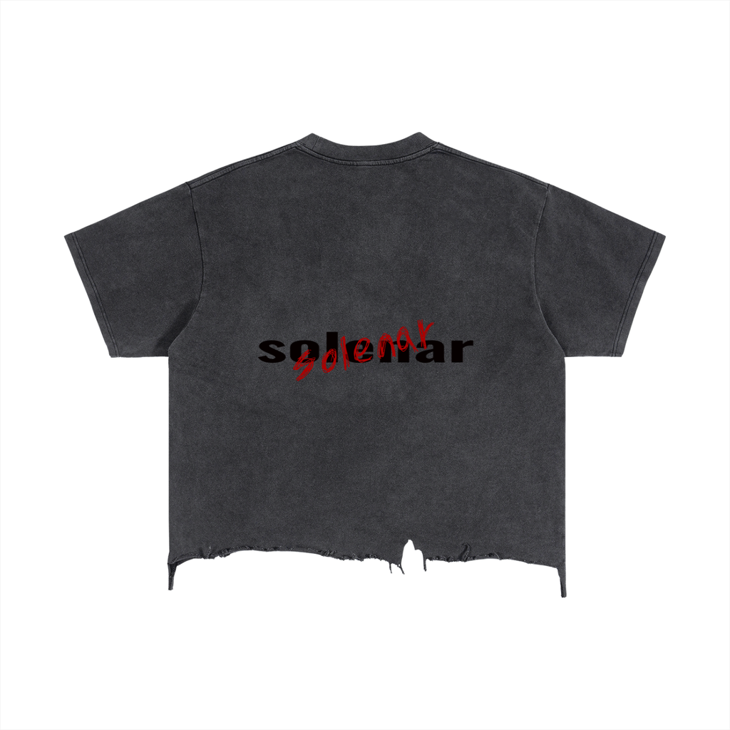 Tarot Distressed Hem T-Shirt