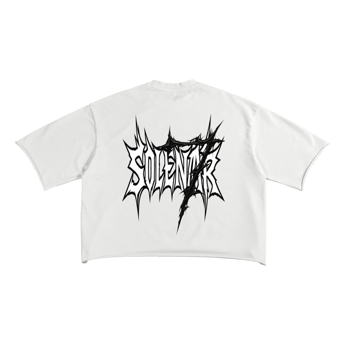 French Terry Raw Edge T-Shirt