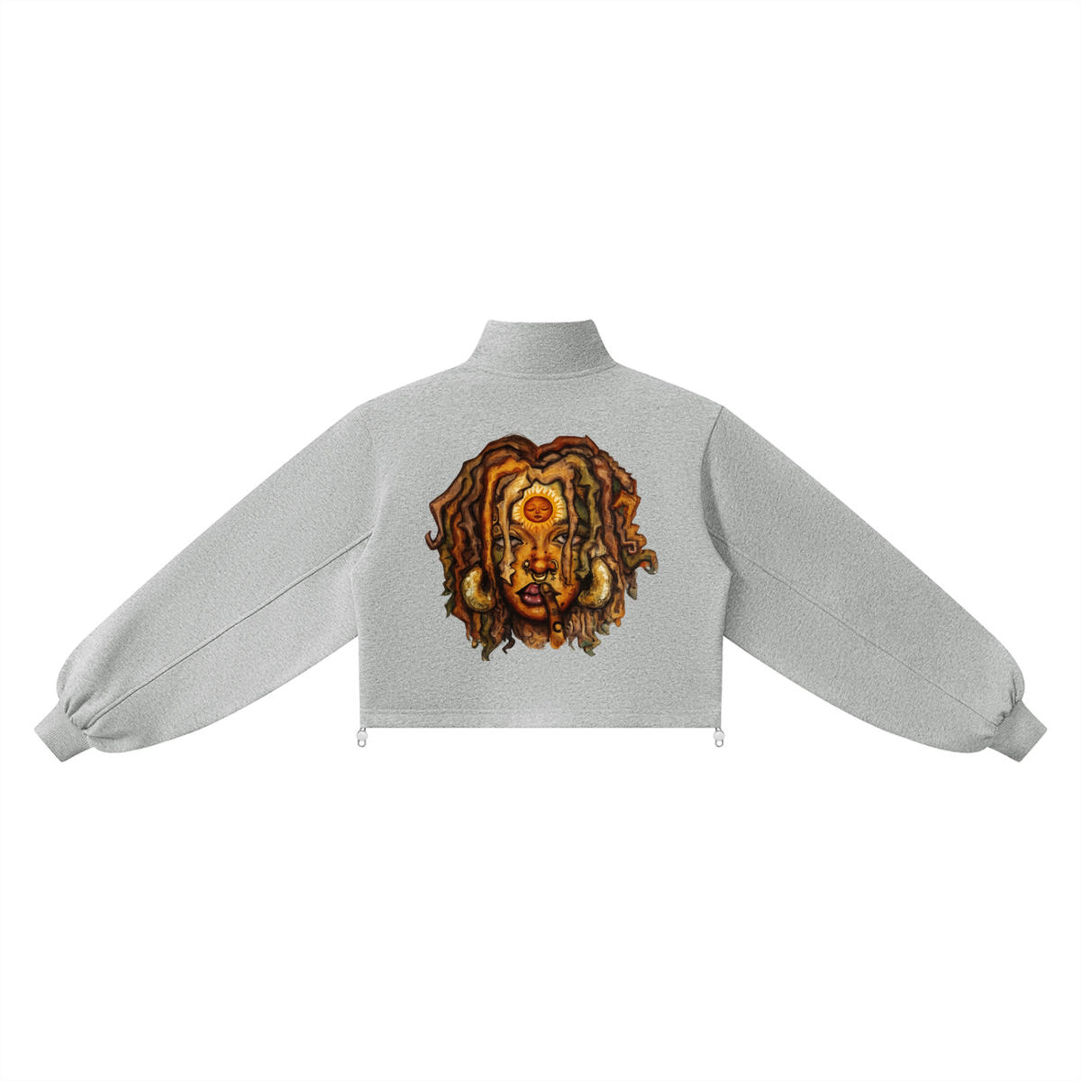 Women’s Mock-Neck Quarter-Zip Sweatshirt