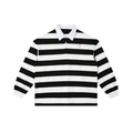 Color Block Stripe Polo Shirt