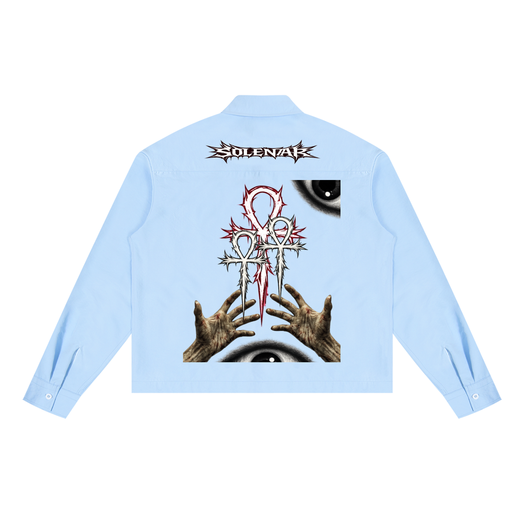 Unisex Boxy Long Sleeve Shirt