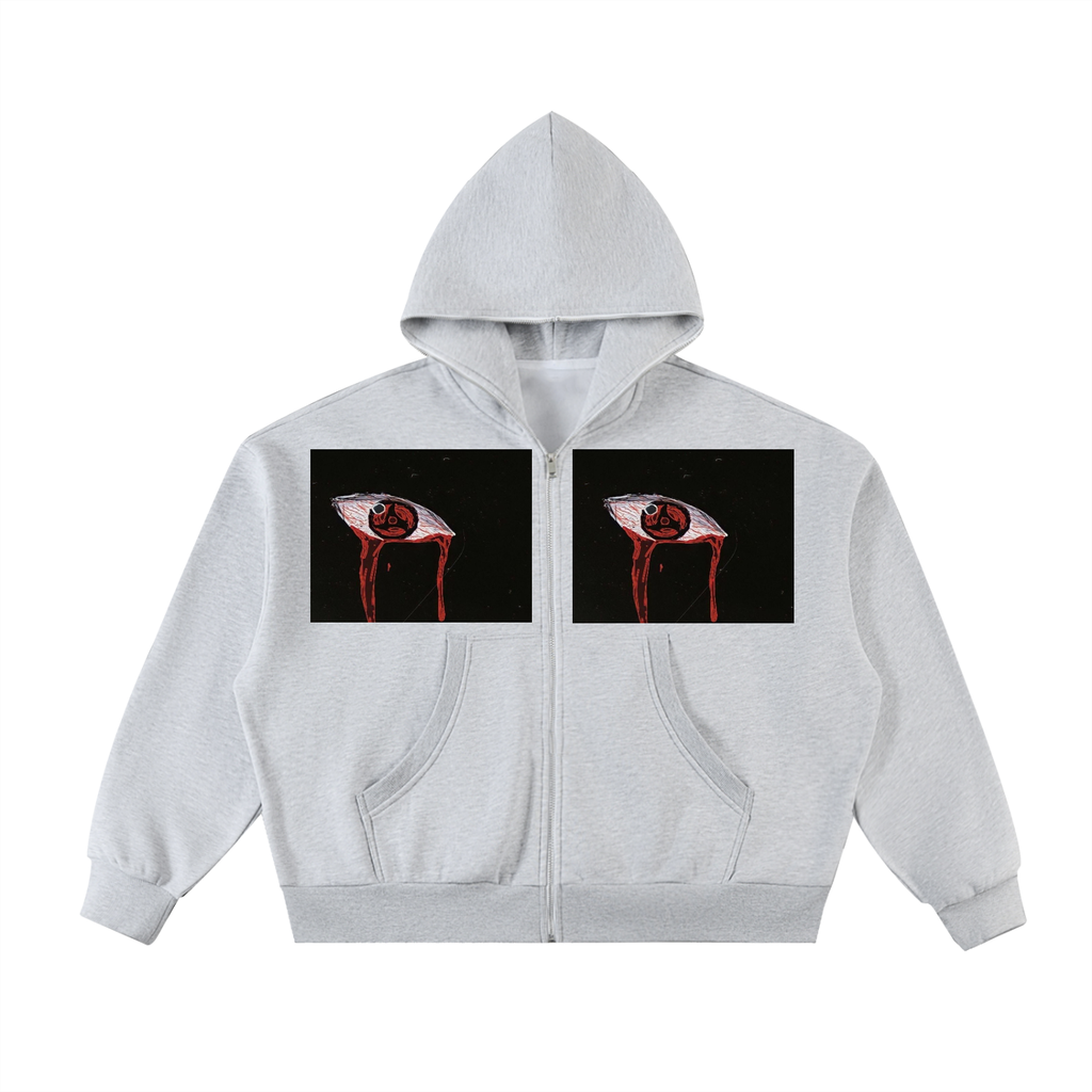 Itachi EYE Full-Zip Boxy Hoodie