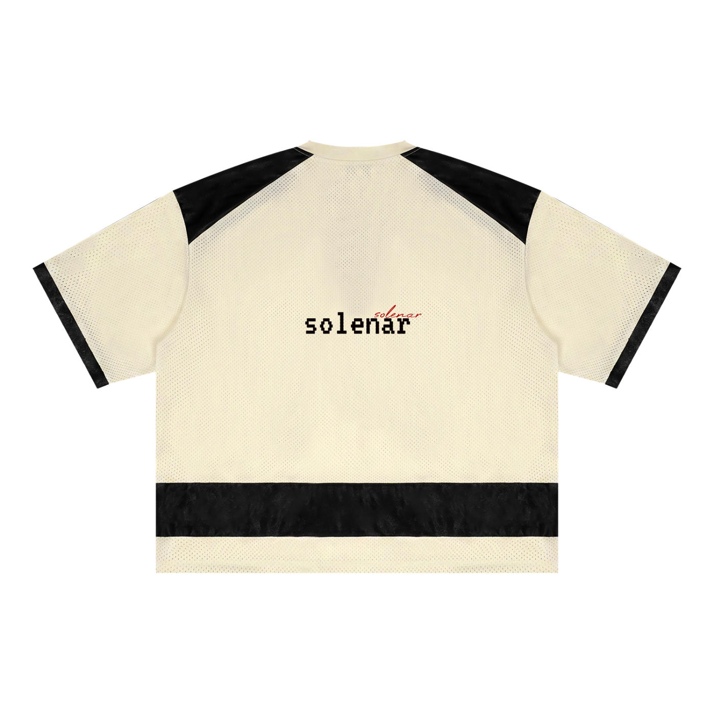 Unisex Raglan Sleeve Mesh Boxy T-Shirt