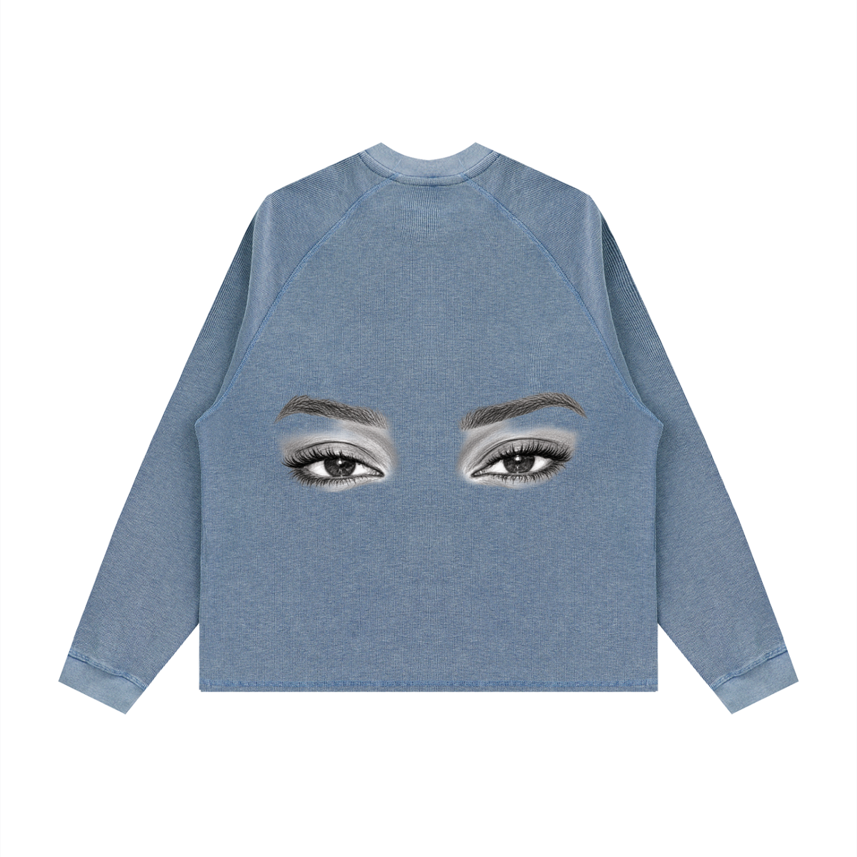 mykisms Vintage Wash Boxy  Waffle T-Shirt