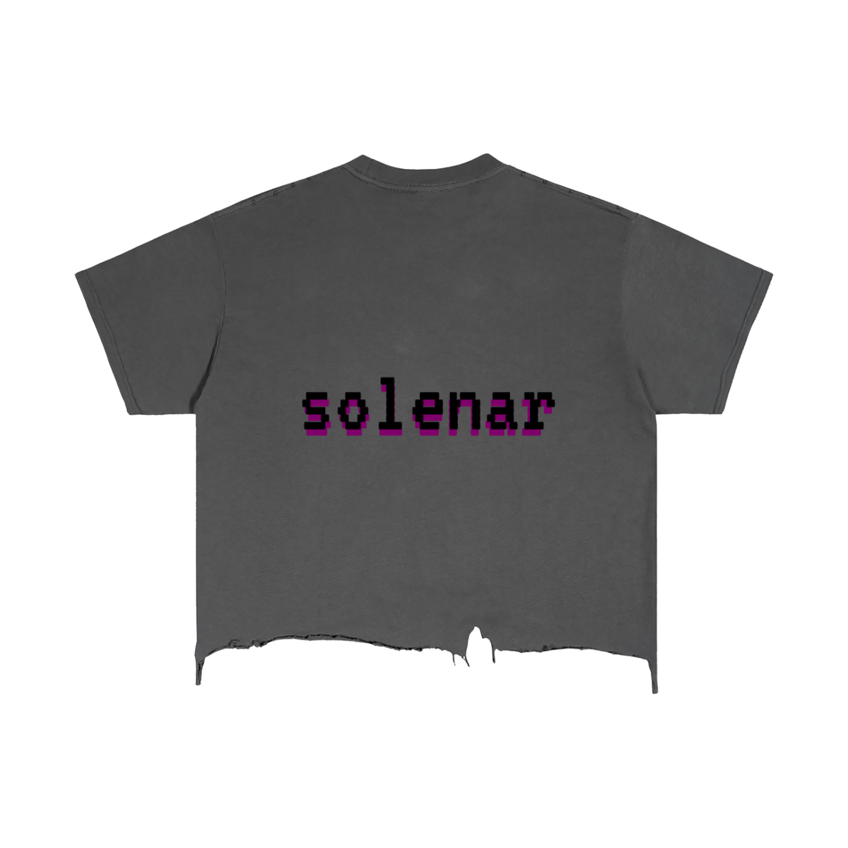 Eye See Distressed Hem T-Shirt