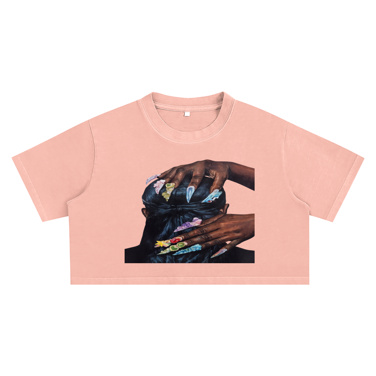 Woman's Snow Washed Crop Top