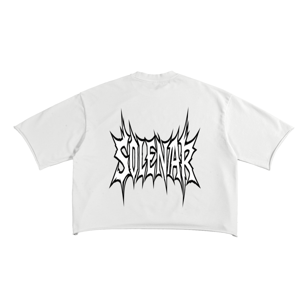 French Terry Raw Edge T-Shirt