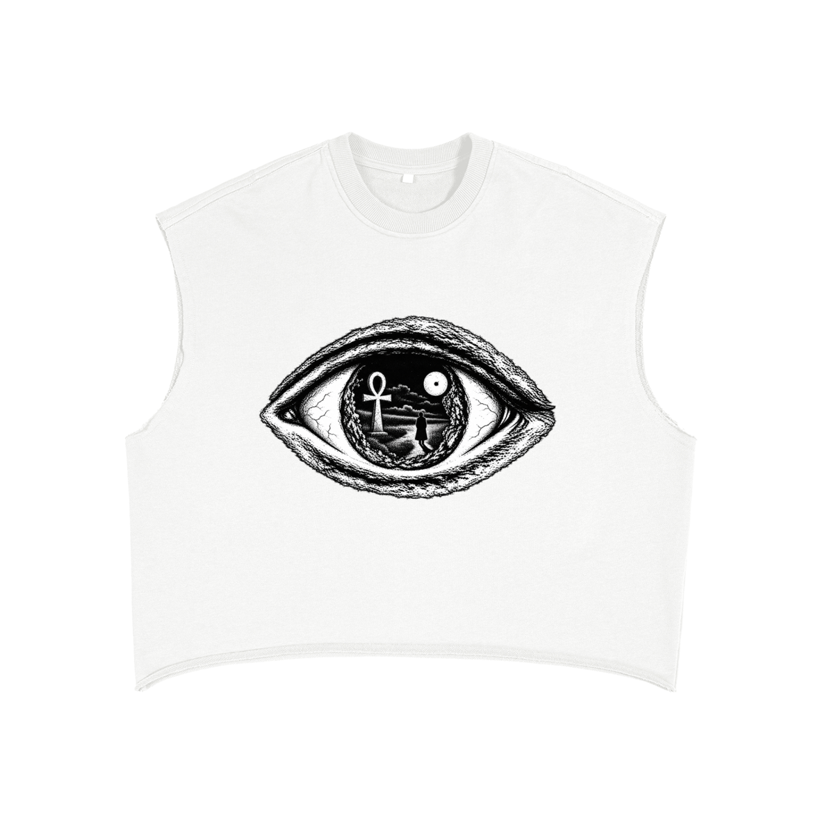 French Terry Boxy Tank Top