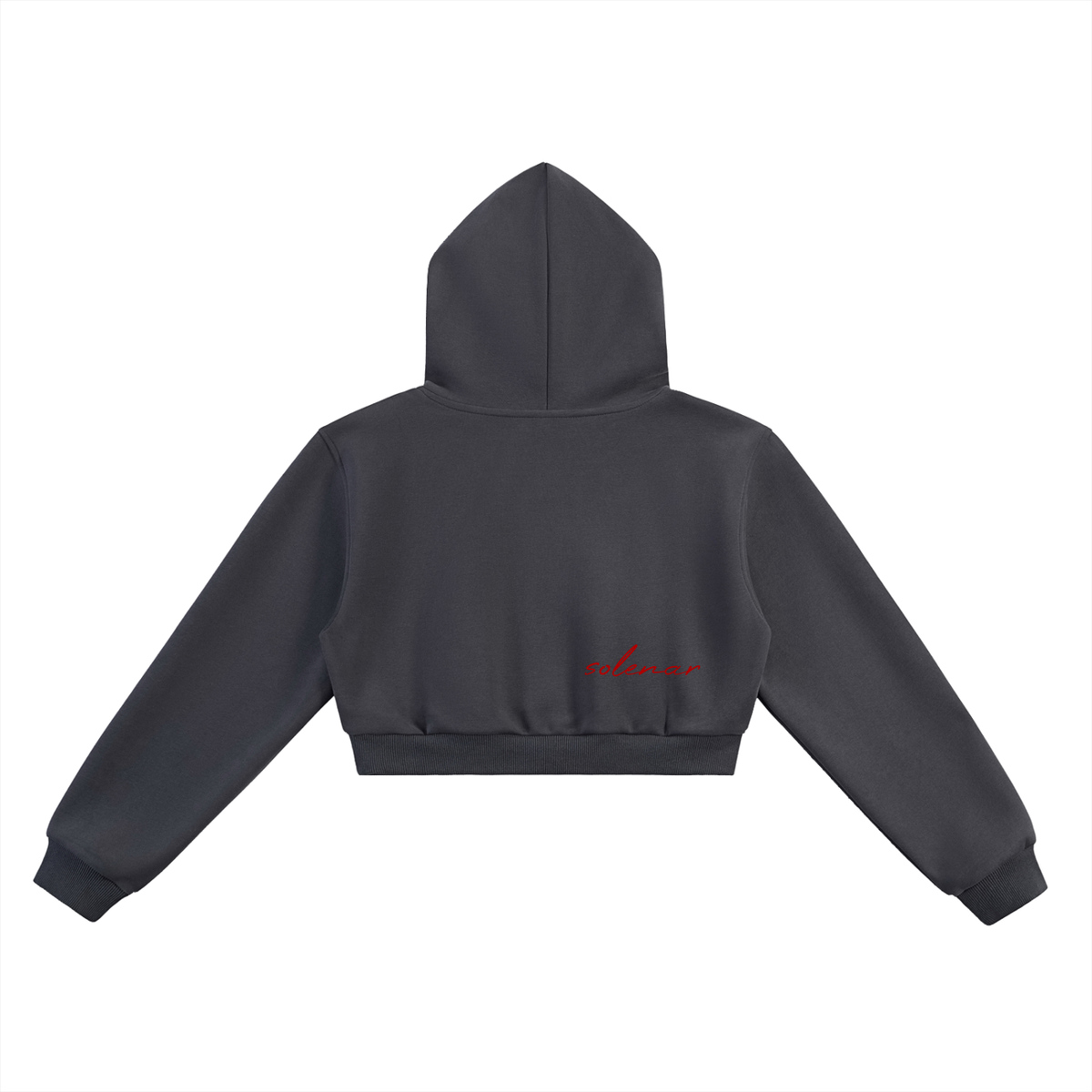 Woman Essential Cropped Hoodie