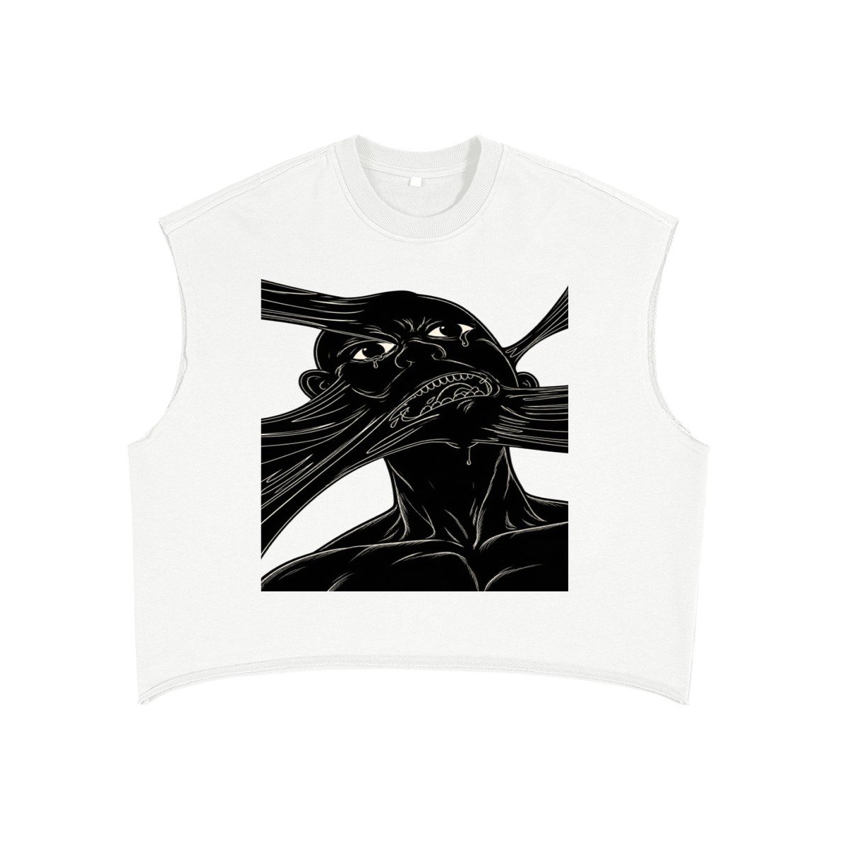 French Terry Boxy Tank Top