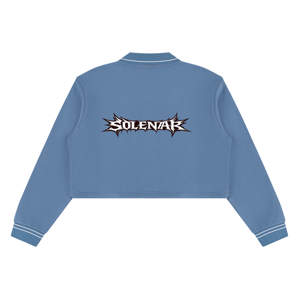 Women’s Crop Collared Sweatshirt