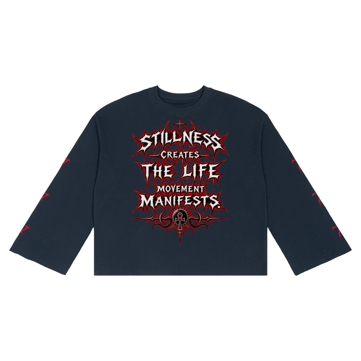 Stoic Unisex Waffle Raw Edge T-Shirt