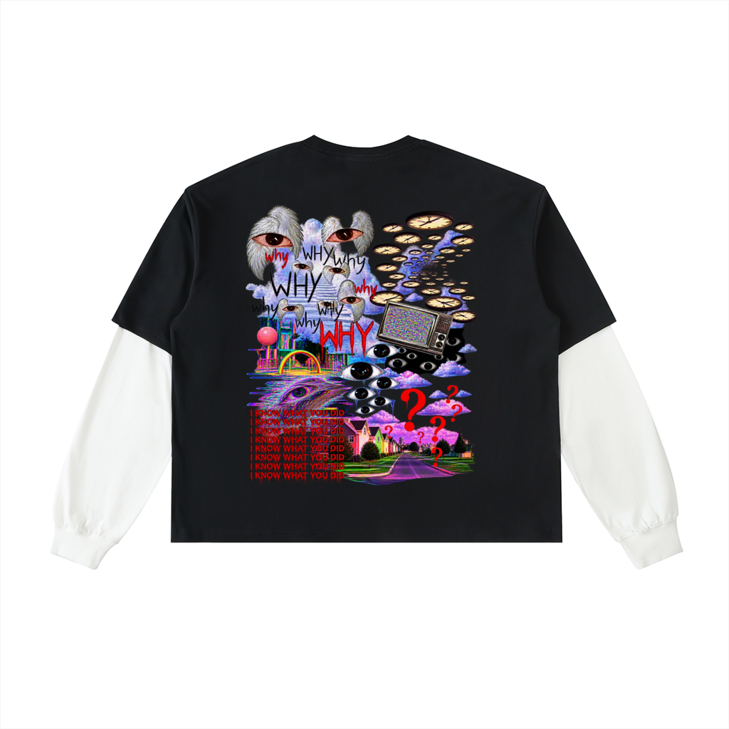 INSERT NAME Sleeve Cotton T-Shirt
