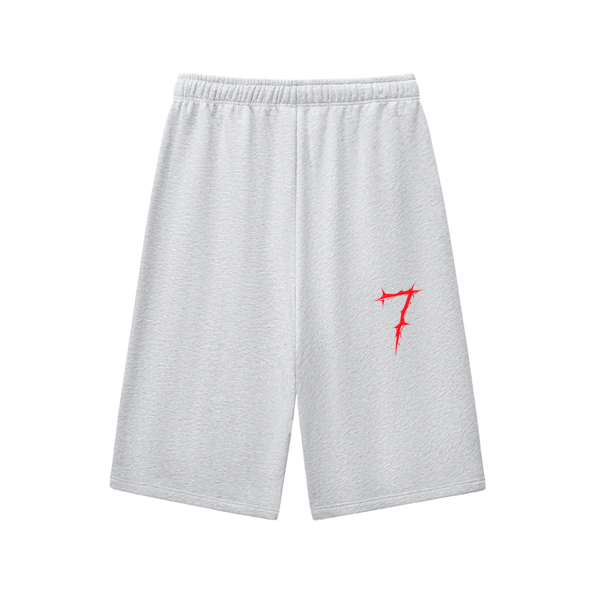 Relaxed Drawstring Three-quarter Sweatpants