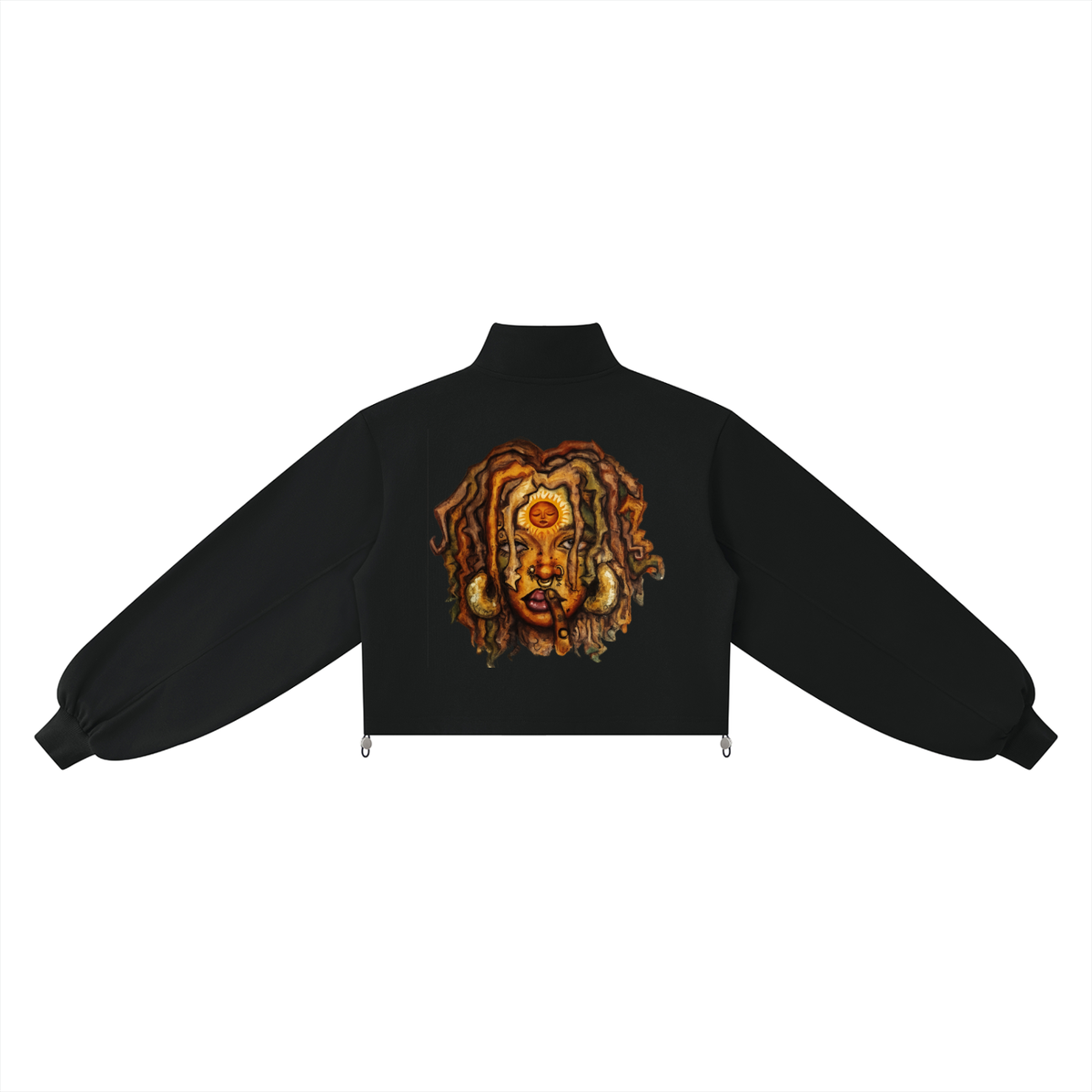 Women’s Mock-Neck Quarter-Zip Sweatshirt