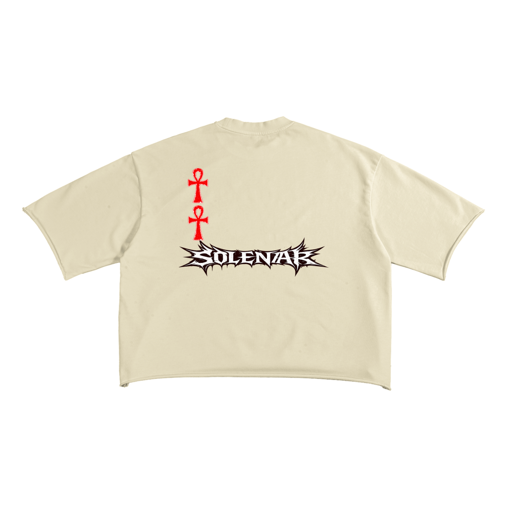 French Terry Raw Edge T-Shirt