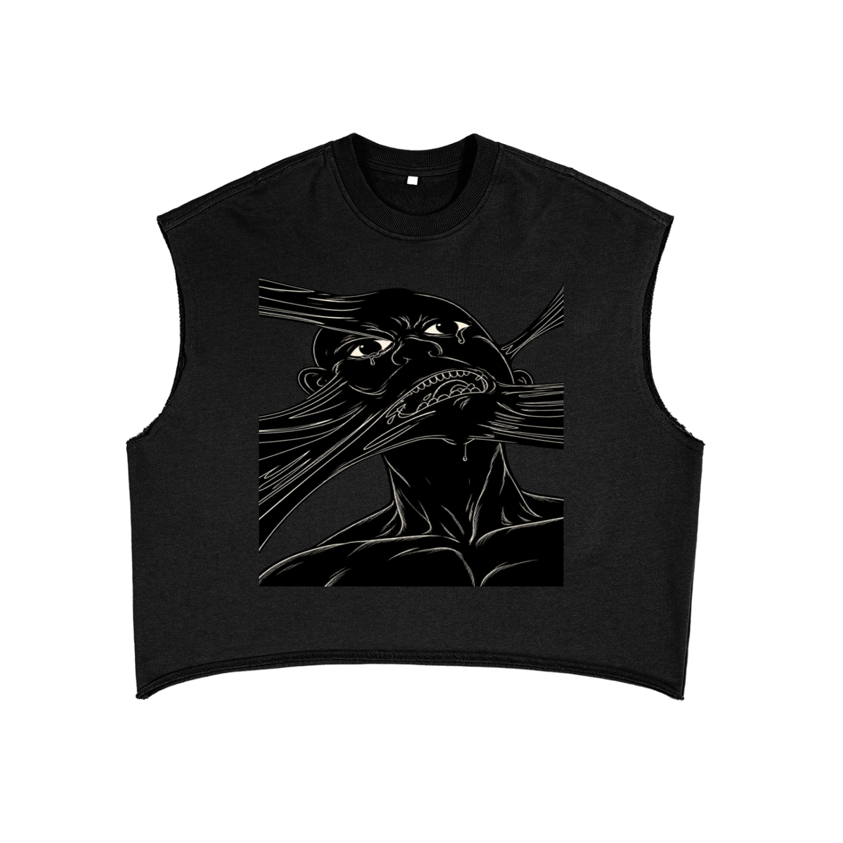 French Terry Boxy Tank Top