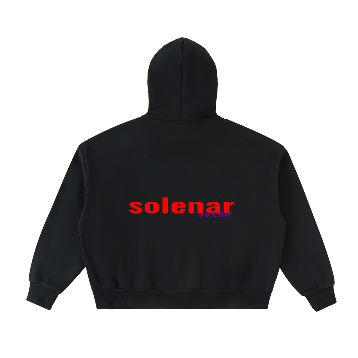 Ankh Fleeced Full-Zip Boxy Hoodie