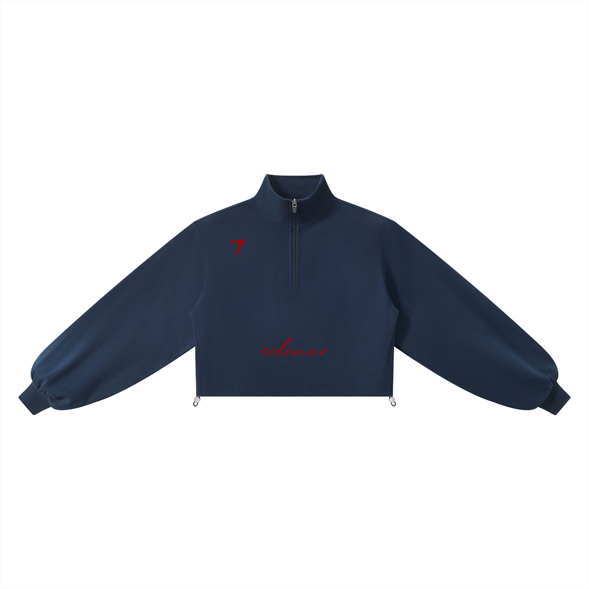 Women’s Mock-Neck Quarter-Zip Sweatshirt