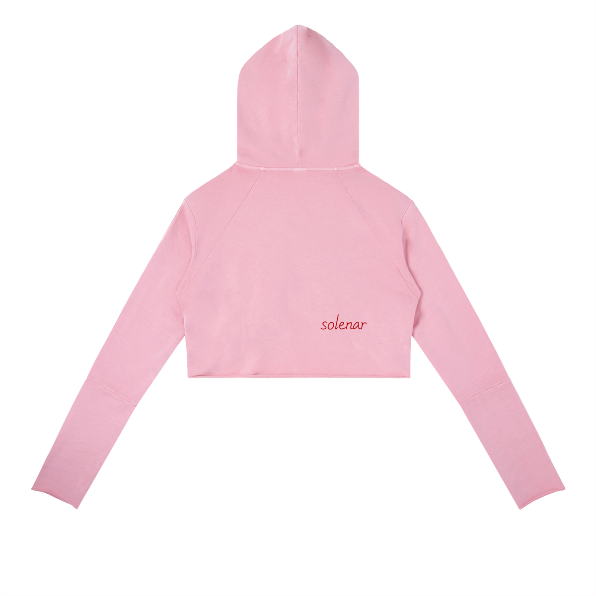 Woman's Vintage Washed Raw Edge Hoodie