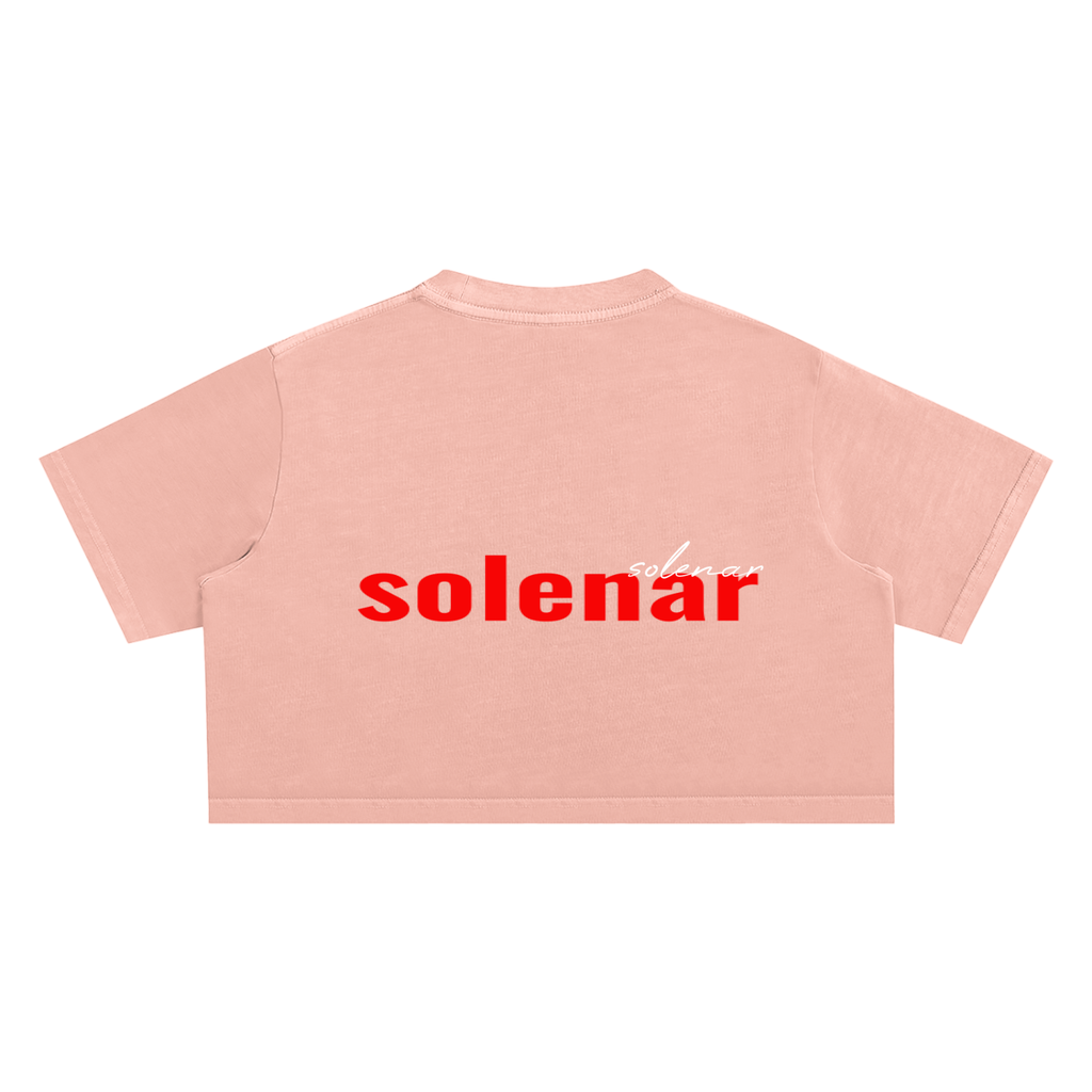 Snow Washed Crop Top