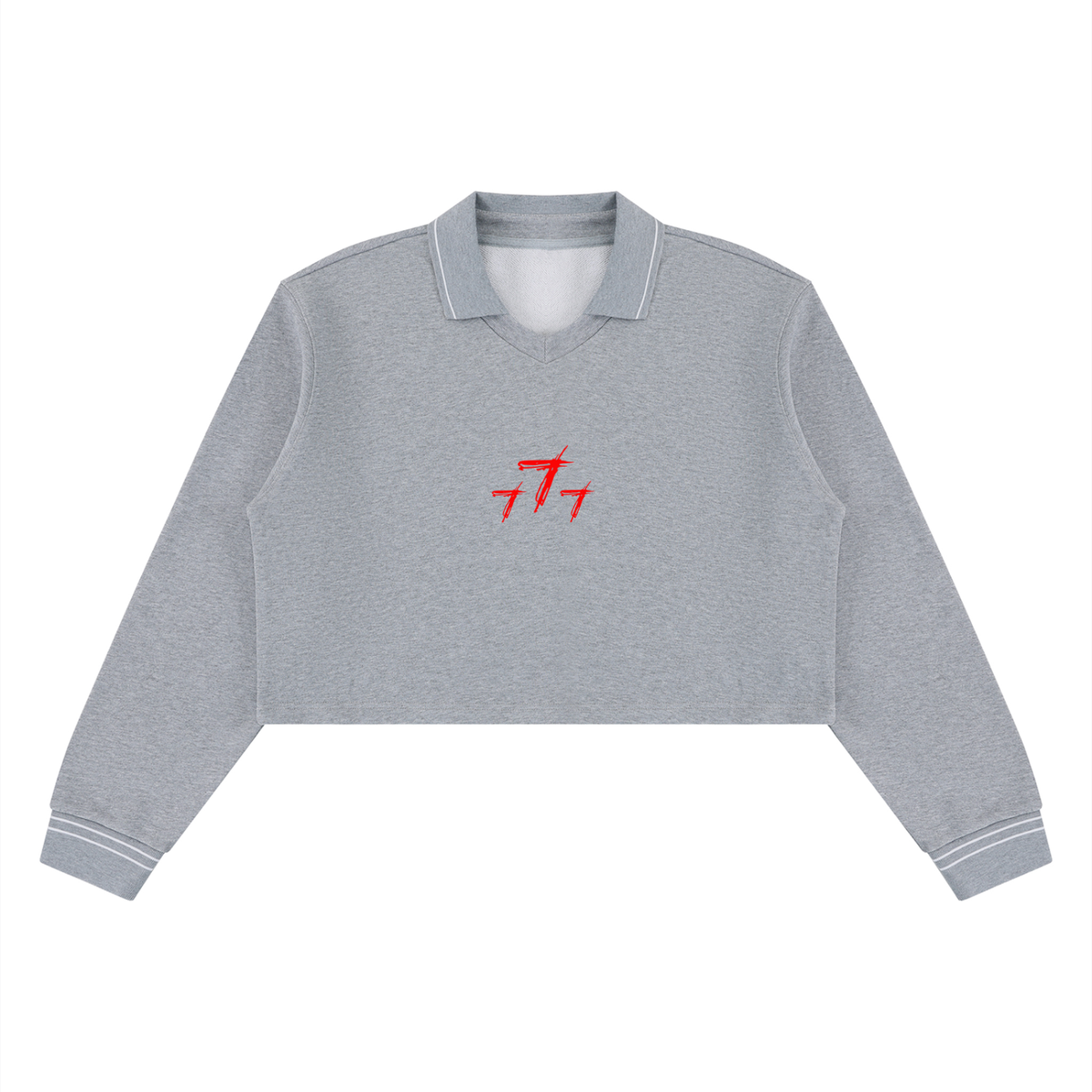 Women’s Crop Collared Sweatshirt